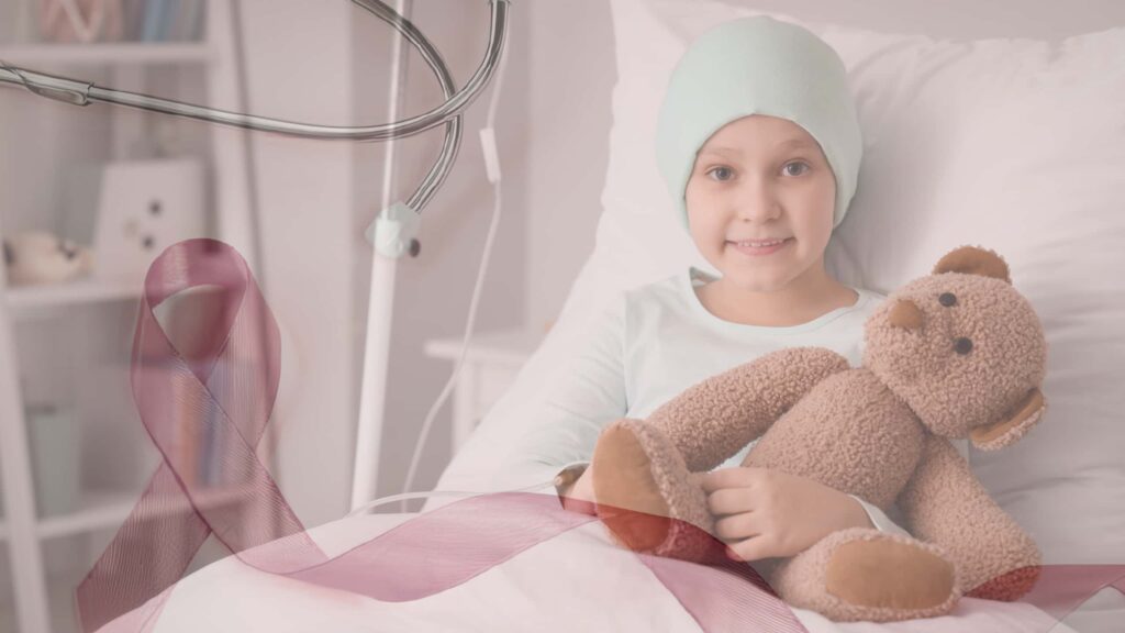 Doctor supporting cancer patient during treatment consultation.